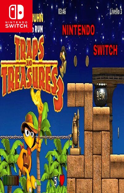 Moorhuhn Jump and Run ‘Traps and Treasures 3