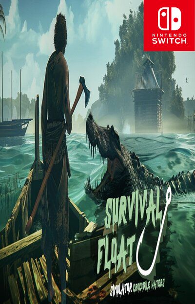 Survival Float Simulator – Crocodile Waters Craft, Raft, Build