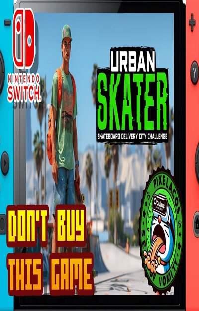 Urban Skater – Skateboard Delivery City Challenge